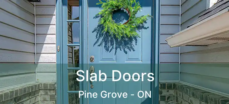  Slab Doors Pine Grove - ON
