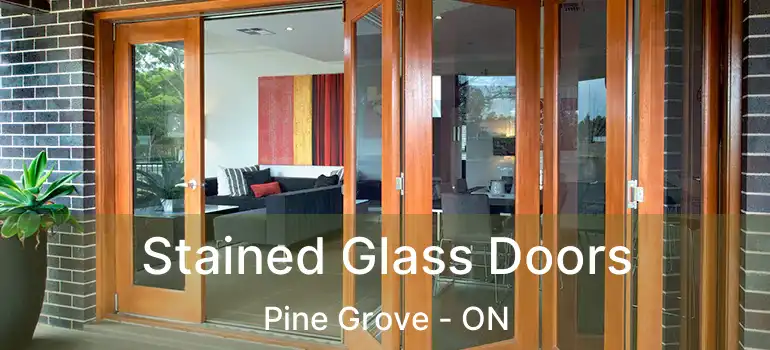  Stained Glass Doors Pine Grove - ON