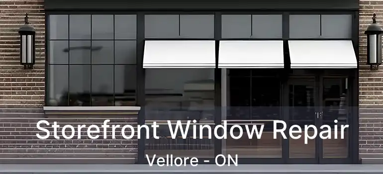 Storefront Window Repair Vellore - ON
