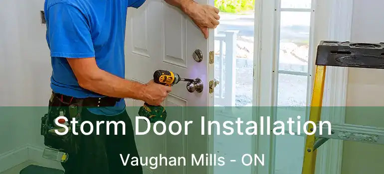  Storm Door Installation Vaughan Mills - ON