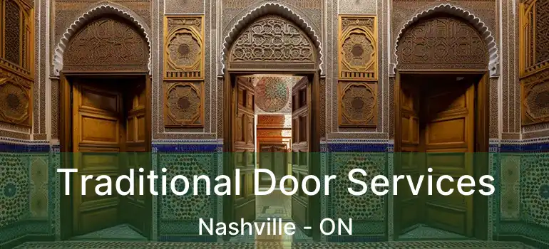 Traditional Door Services Nashville - ON
