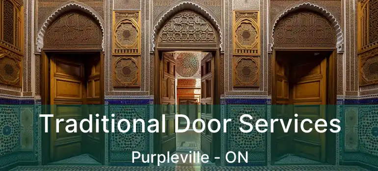 Traditional Door Services Purpleville - ON