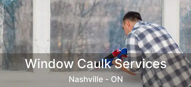  Window Caulk Services Nashville - ON