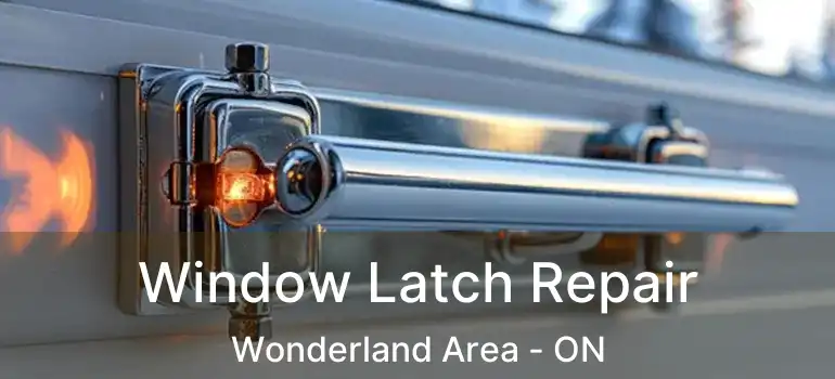  Window Latch Repair Wonderland Area - ON