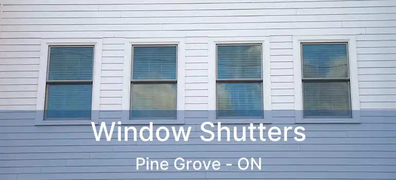  Window Shutters Pine Grove - ON
