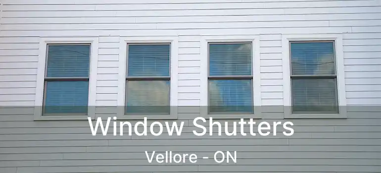  Window Shutters Vellore - ON