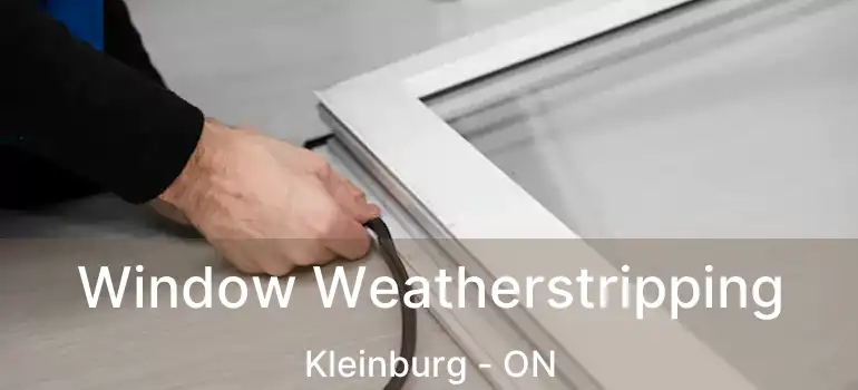  Window Weatherstripping Kleinburg - ON
